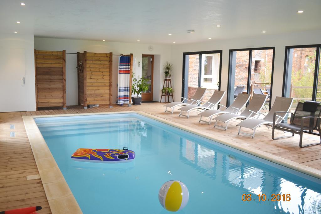 Piscine Interieure Privee Chauffee Toute L Annee Et Spa St Martin Saint-Martin-l'Hortier Kültér fotó
