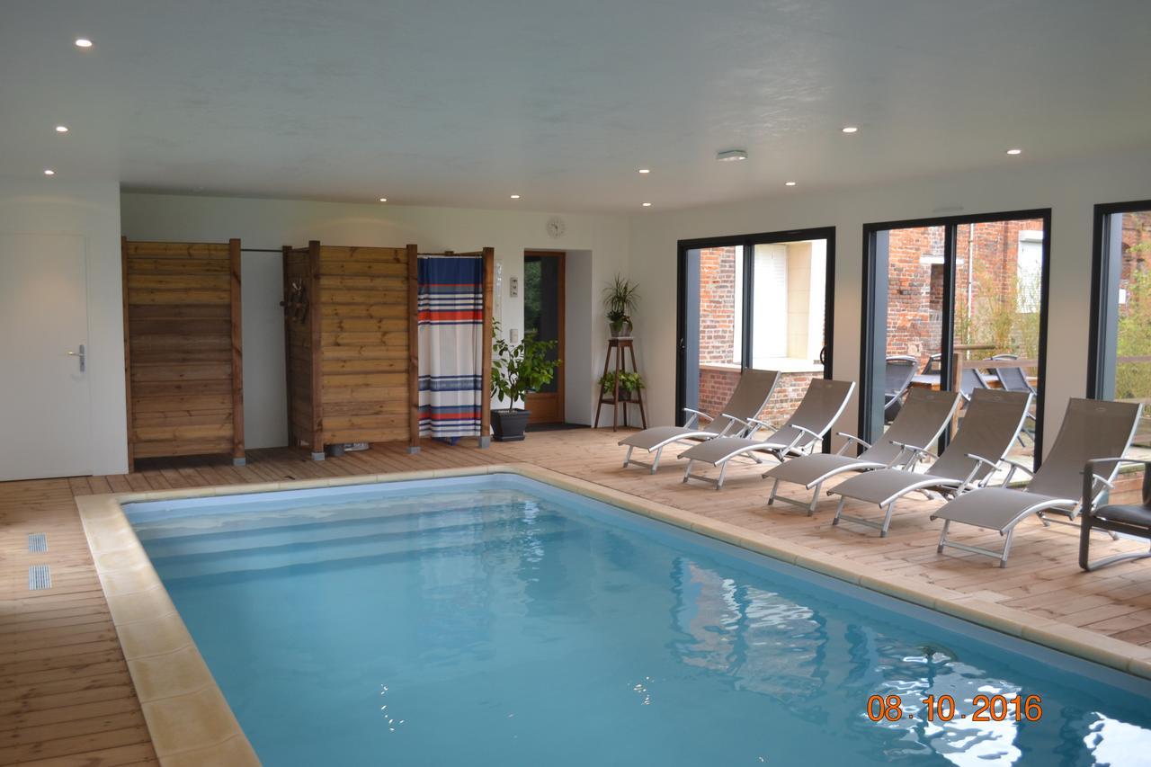 Piscine Interieure Privee Chauffee Toute L Annee Et Spa St Martin Saint-Martin-l'Hortier Kültér fotó